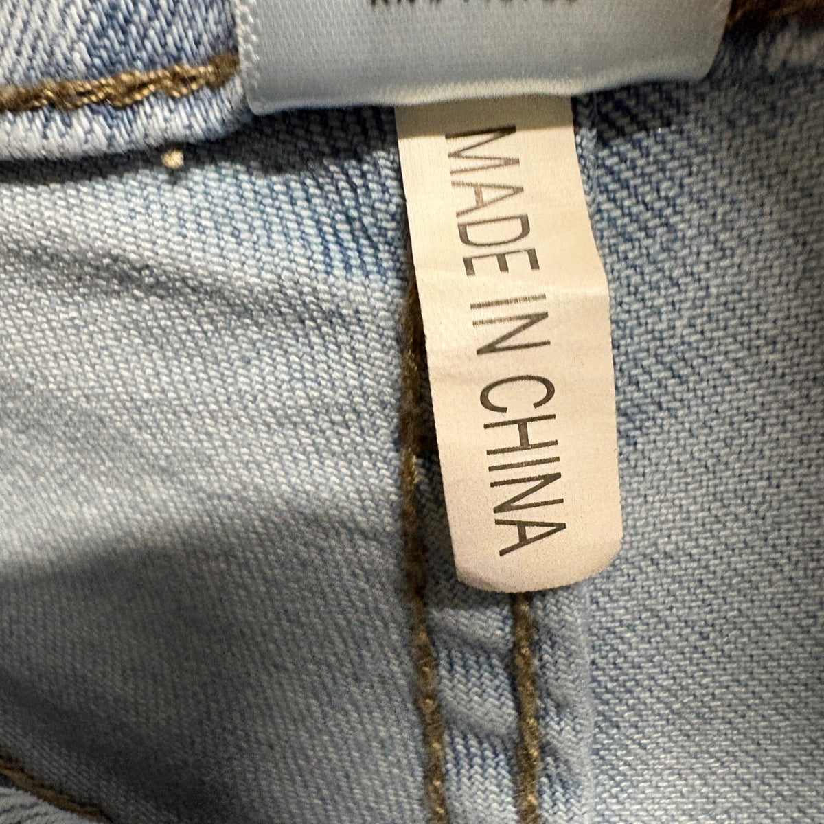 United We Stand Womens Size 9 Cargo Jeans Wide Leg Light Wash Stretch Y2K High