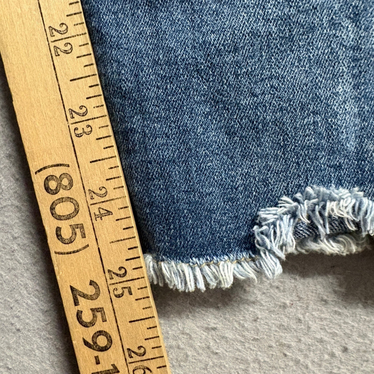 Kensie Jeans Womens 10/30 Blue Denim The Ultimate High Rise Skinny Fray Hem
