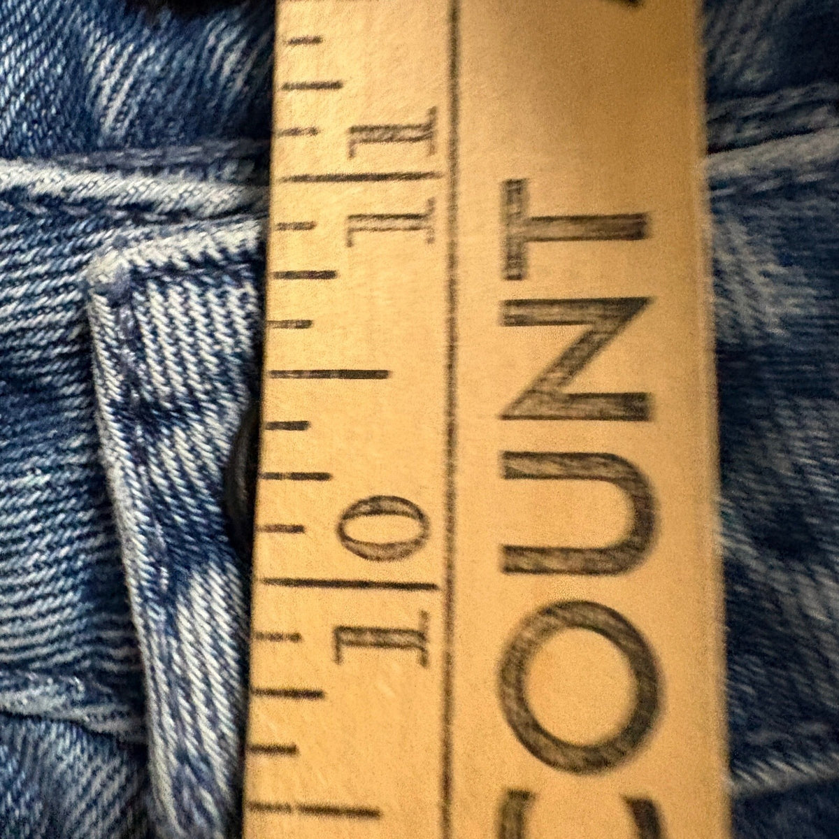 Cuidado con el Perro Distressed Jeans Womens Size 4 Blue Denim Ripped High Rise