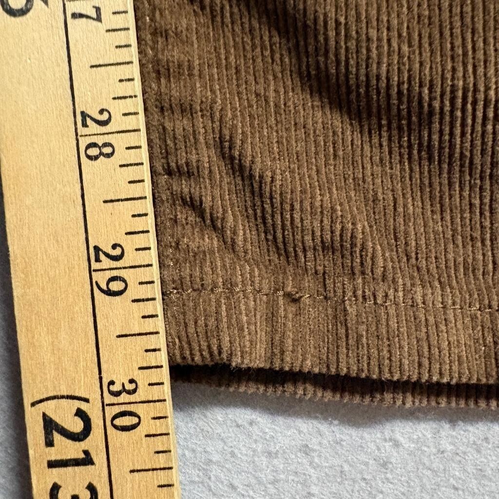 Cotton On Cord Straight Jean Womens Size 6 Brown Corduroy Pants High Rise