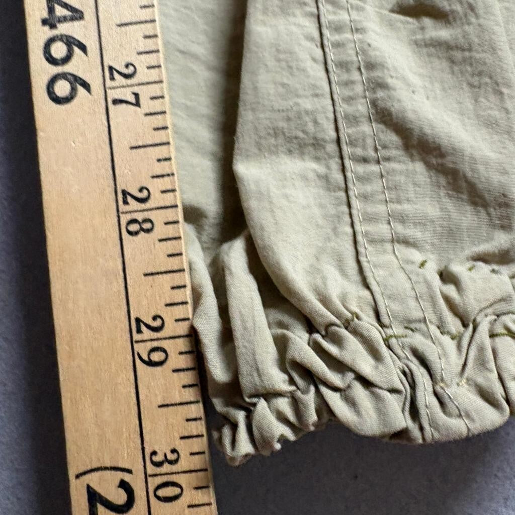 Rugged Exposure Convertible Cargo Pants Womens Medium Green Beige Hiking Outdoor