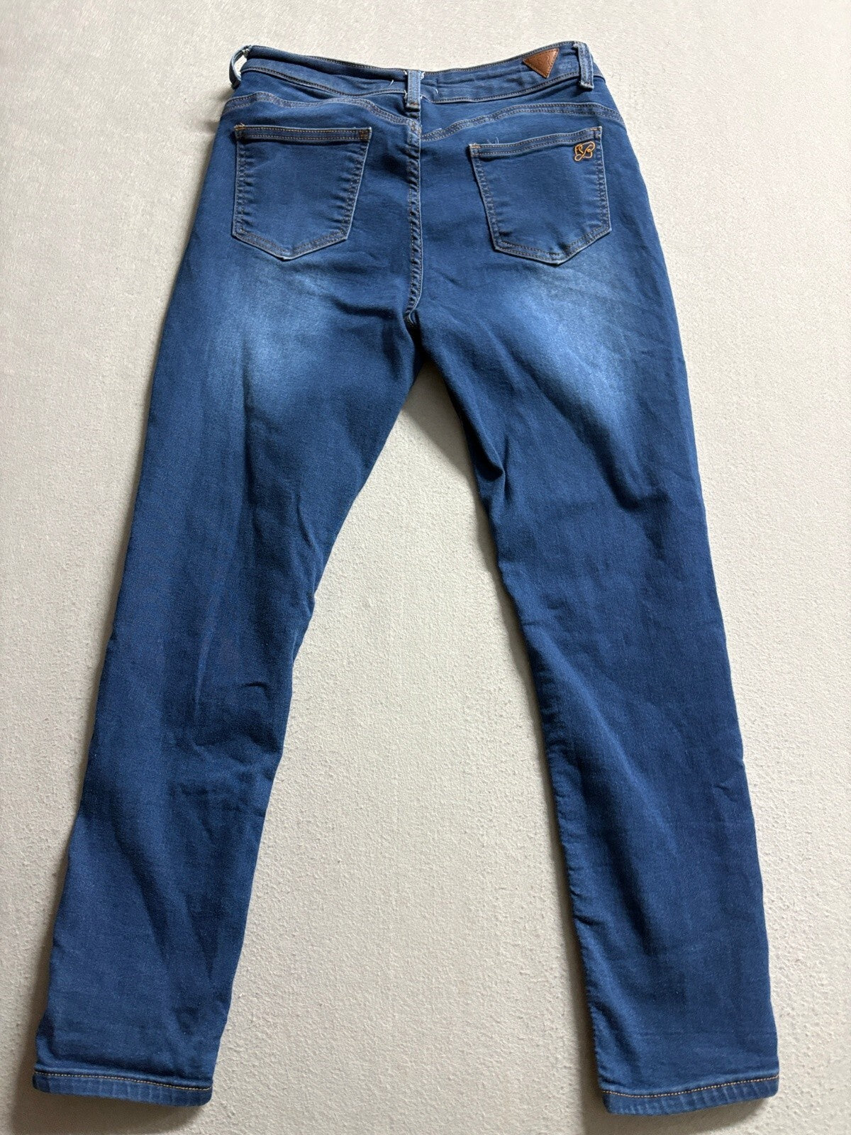RED Bottoms Womens Jeans Size 9/29 Blue Skinny Stretch Denim Ankle Medium Wash