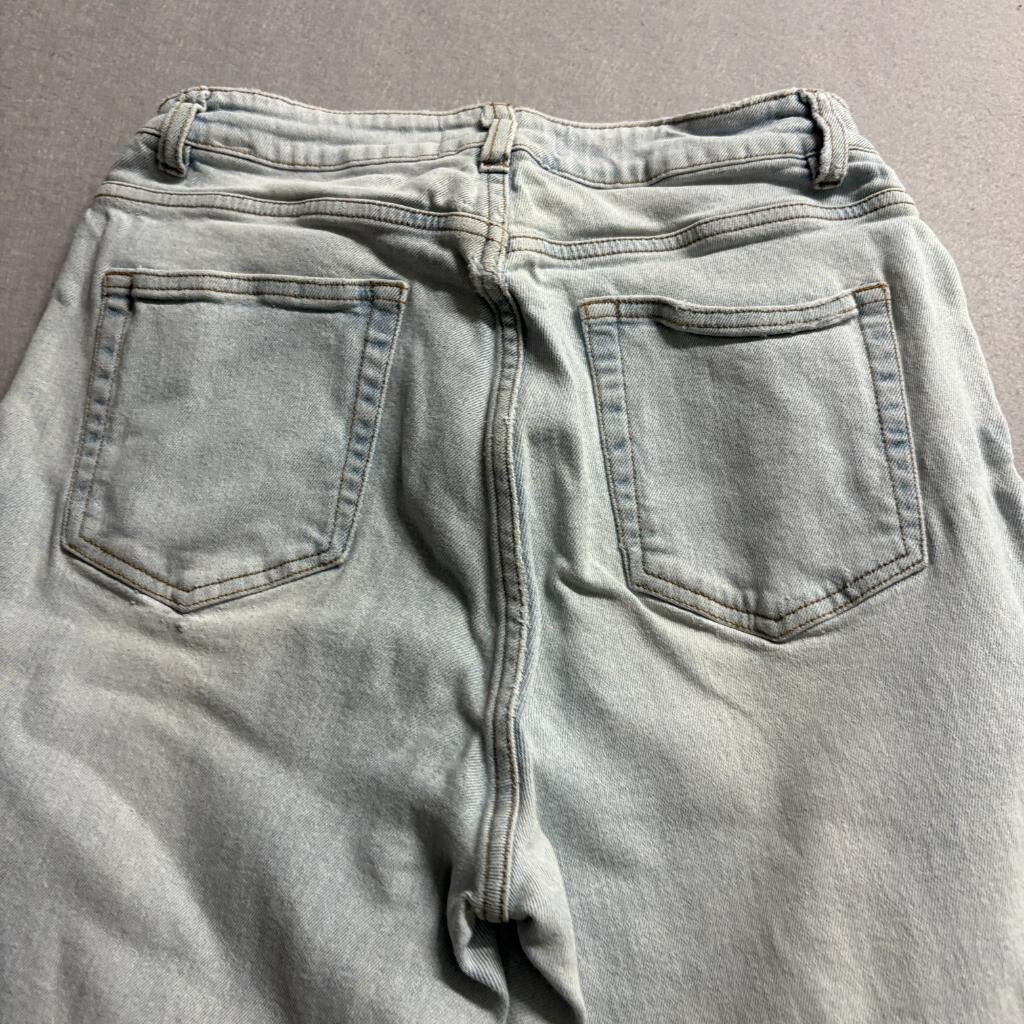 Great Smoky Los Angeles Mom Jeans Womens Size 11 Light Wash High Rise Denim