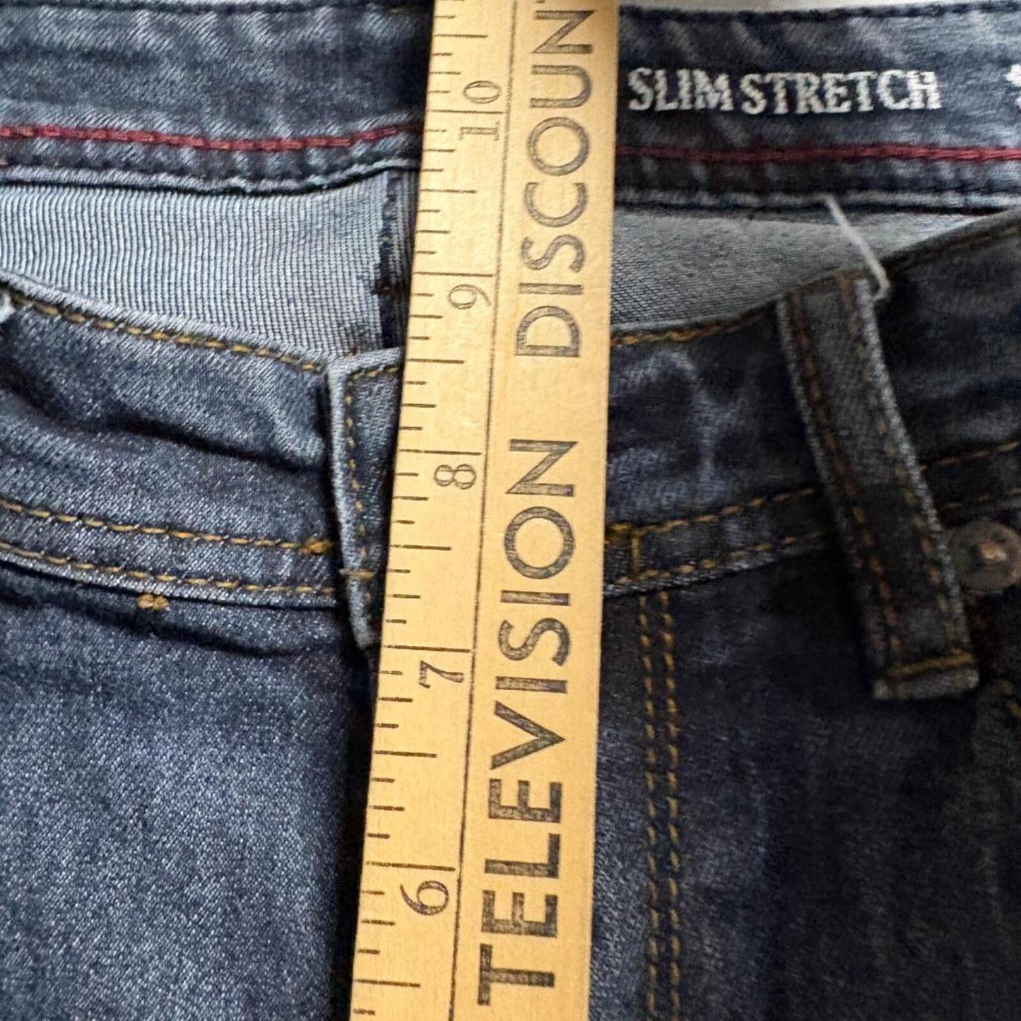 MBX Premium Apparel Jeans Mens 32x30 Blue Slim Stretch Denim Pants