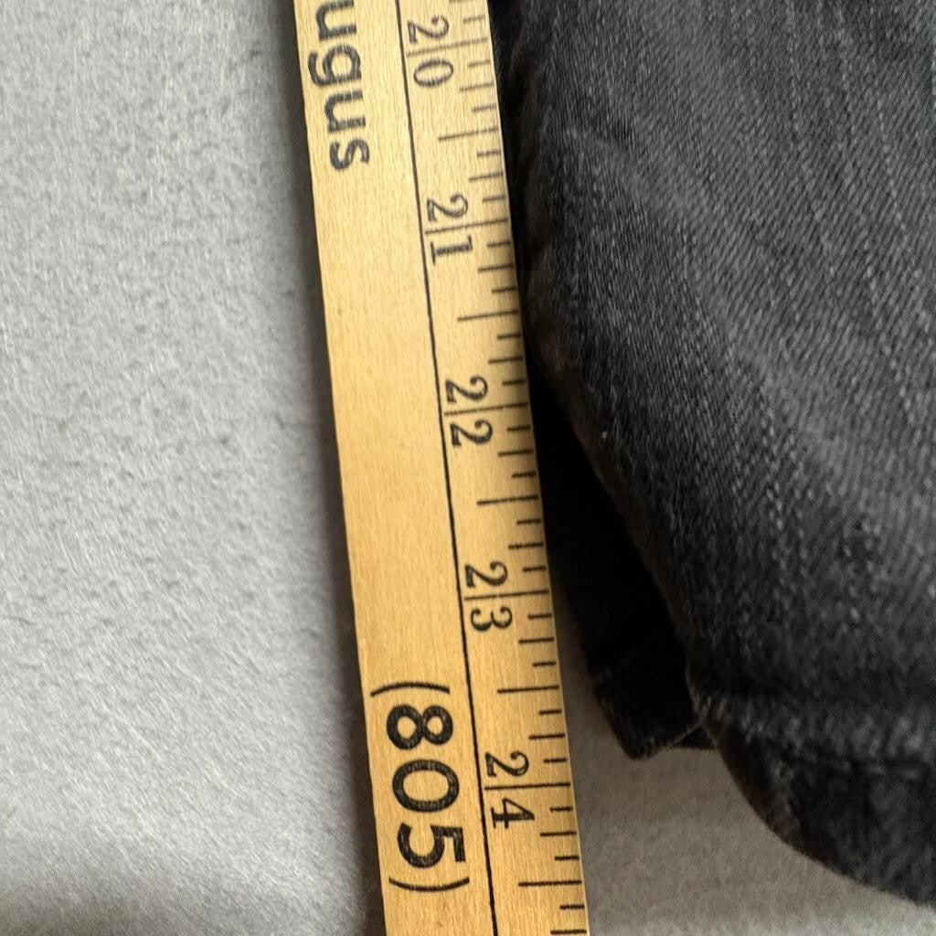 Torrid Premium Sky High Skinny Jeans Womens 12S Black Distressed High Rise