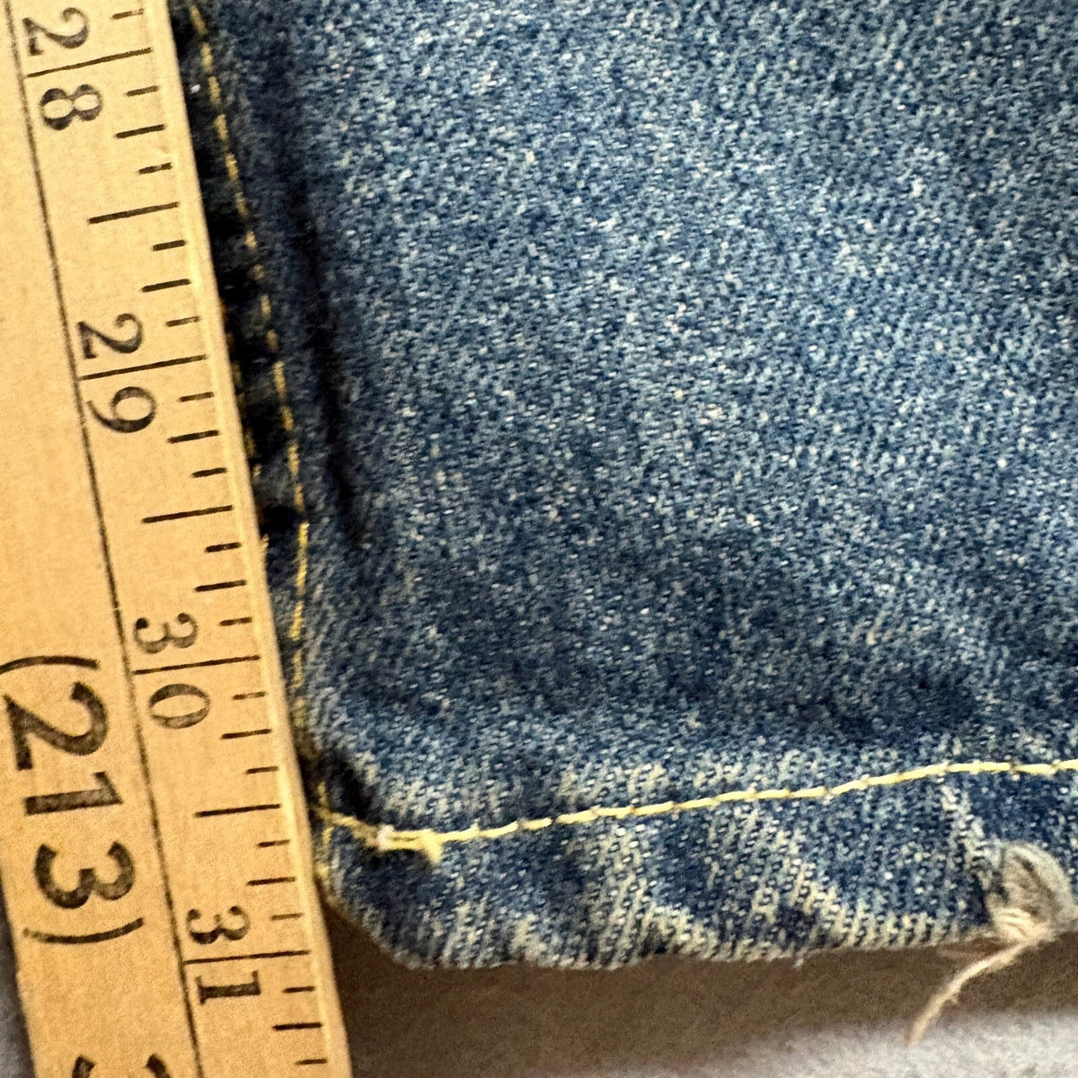 Steve & Barry's Mens Jeans 38x32 Blue Medium Wash Straight Leg Denim 100% Cotton