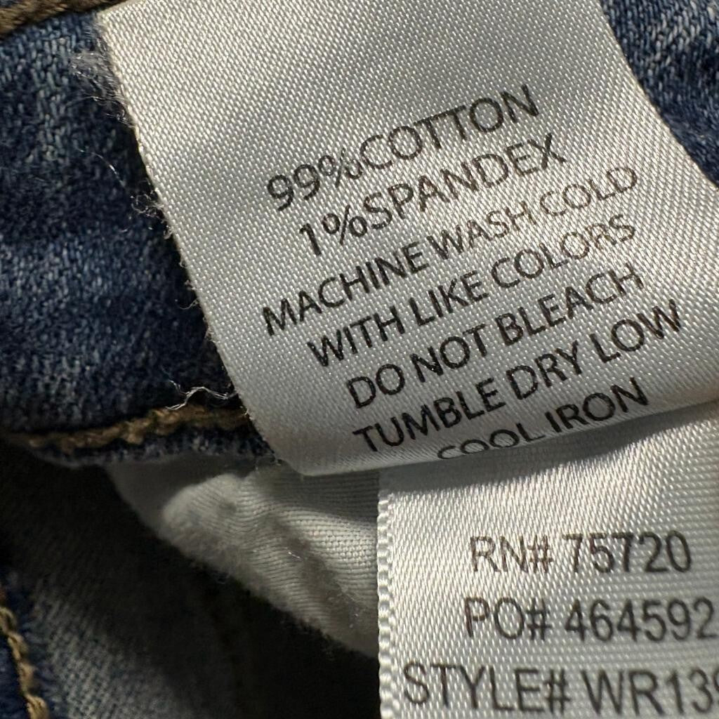 Willow & Root The Mom Jean Womens Size 25 Distressed High Rise Blue Denim Jeans