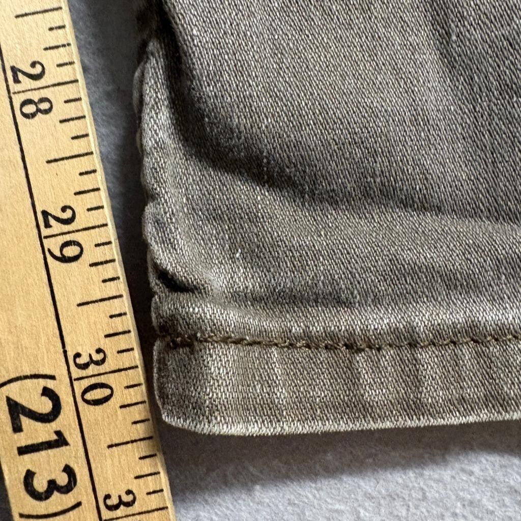 Levi's 511 Slim Jeans Mens 29x32 Olive Green Stretch Denim Pants