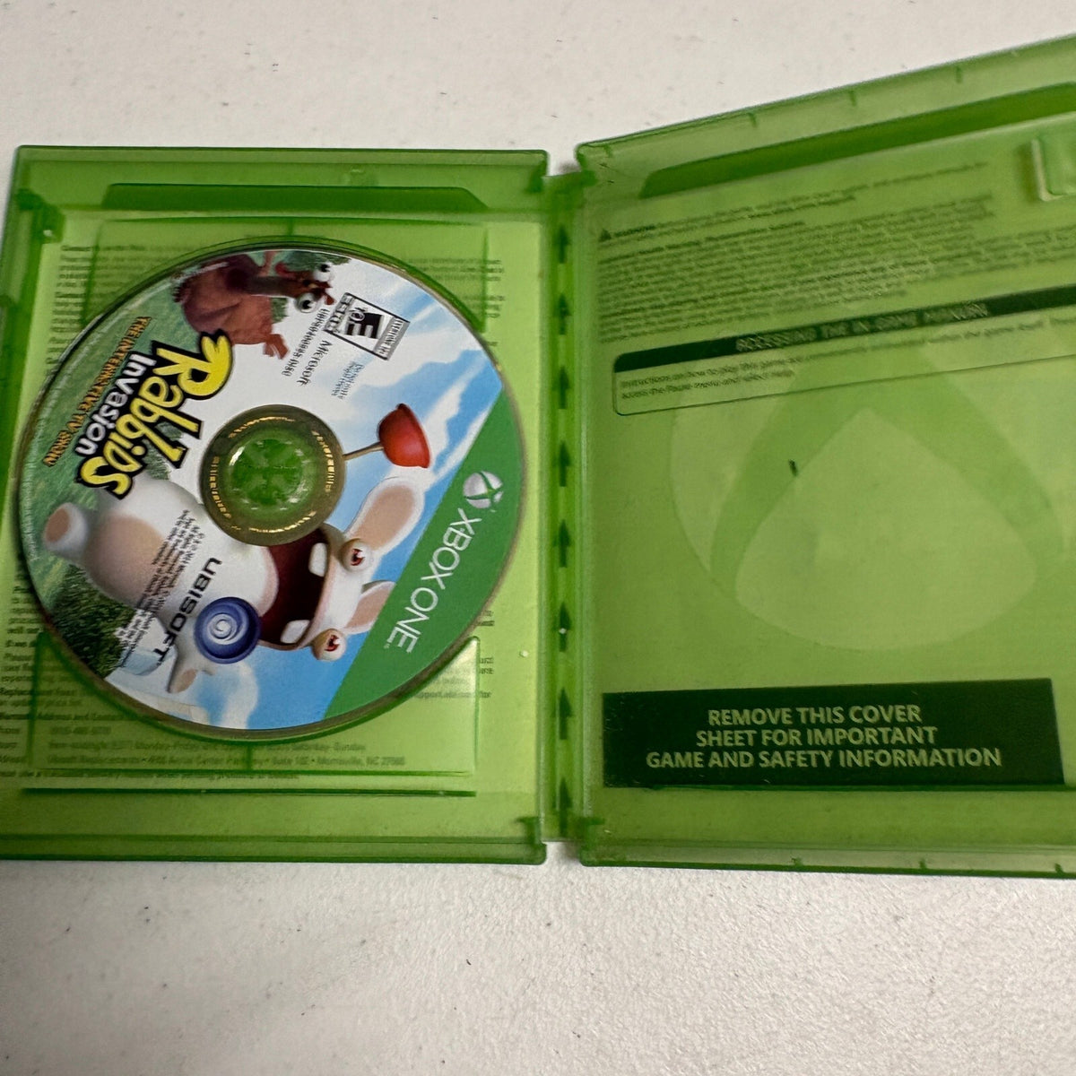 Rabbids Invasion The Interactive TV Show Microsoft Xbox One Game Requires Kinect