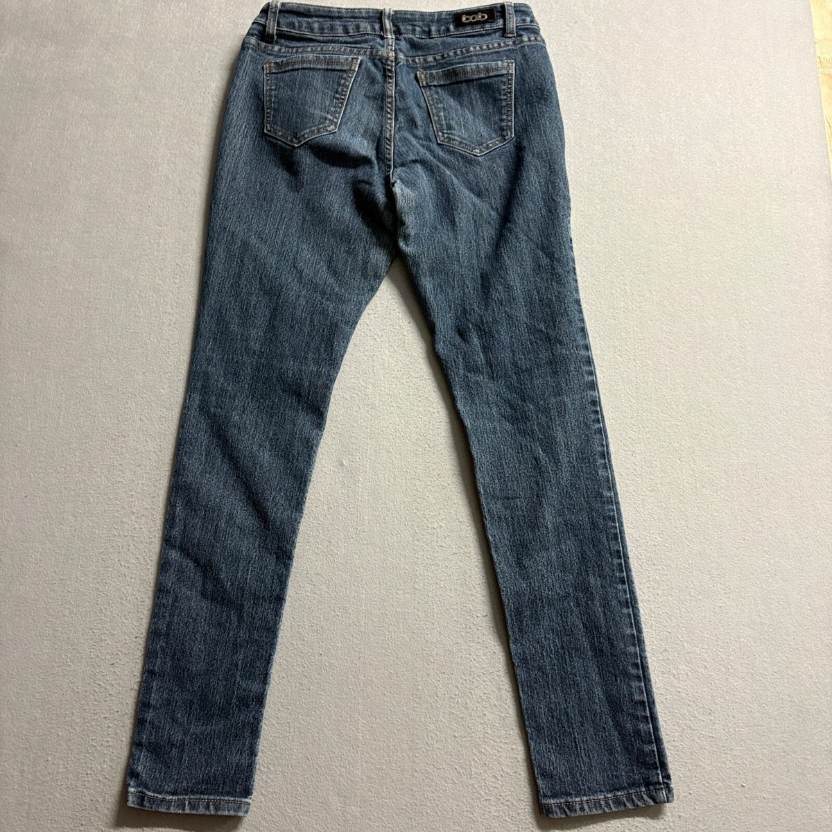 Bongo Skinny Jeans Womens Size 11 Blue Denim Stretch Mid Rise Classic 5-Pocket