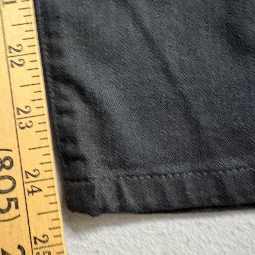NYDJ Black Ankle Jeans Womens 6P Petite Stretch Denim Slim Straight Leg Pants