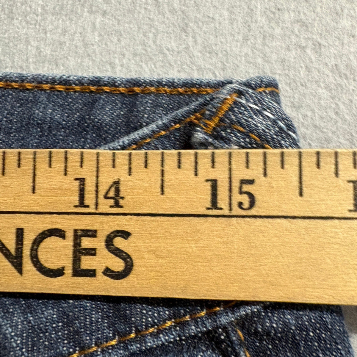 Dolce & B Jeans Womens Size 13/14 Blue Denim Low Rise Skinny Stretch Ramie Blend