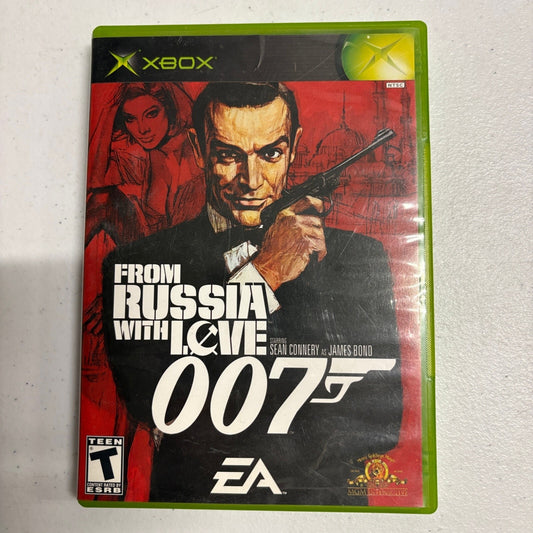 From Russia With Love 007 Microsoft Xbox Complete CIB Original Xbox James Bond