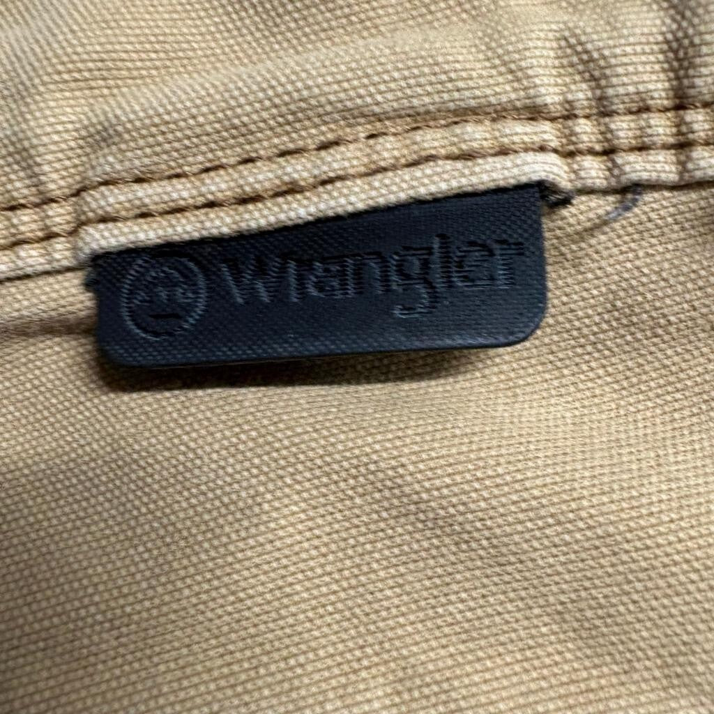 Wrangler ATG All Terrain Gear Pants Mens 36x27 Brown Canvas Utility Outdoor