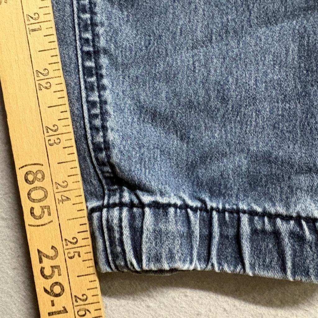 Copper Key Denim Joggers Girls Size 10 Blue Elastic Waist Drawstring Jeans