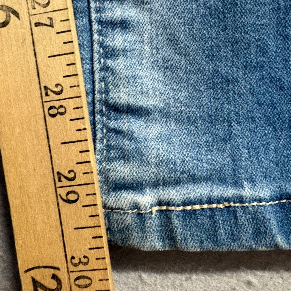 Levis Legging Jeans Womens 28x30 Blue Denim Stretch Skinny Mid Rise