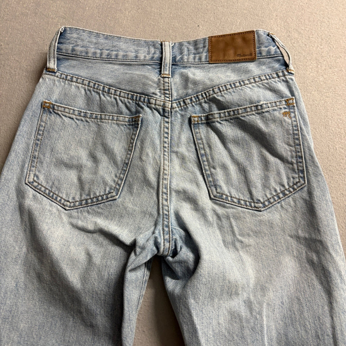 Madewell The Perfect Vintage Jean Womens Size 23 Light Wash Denim High Rise