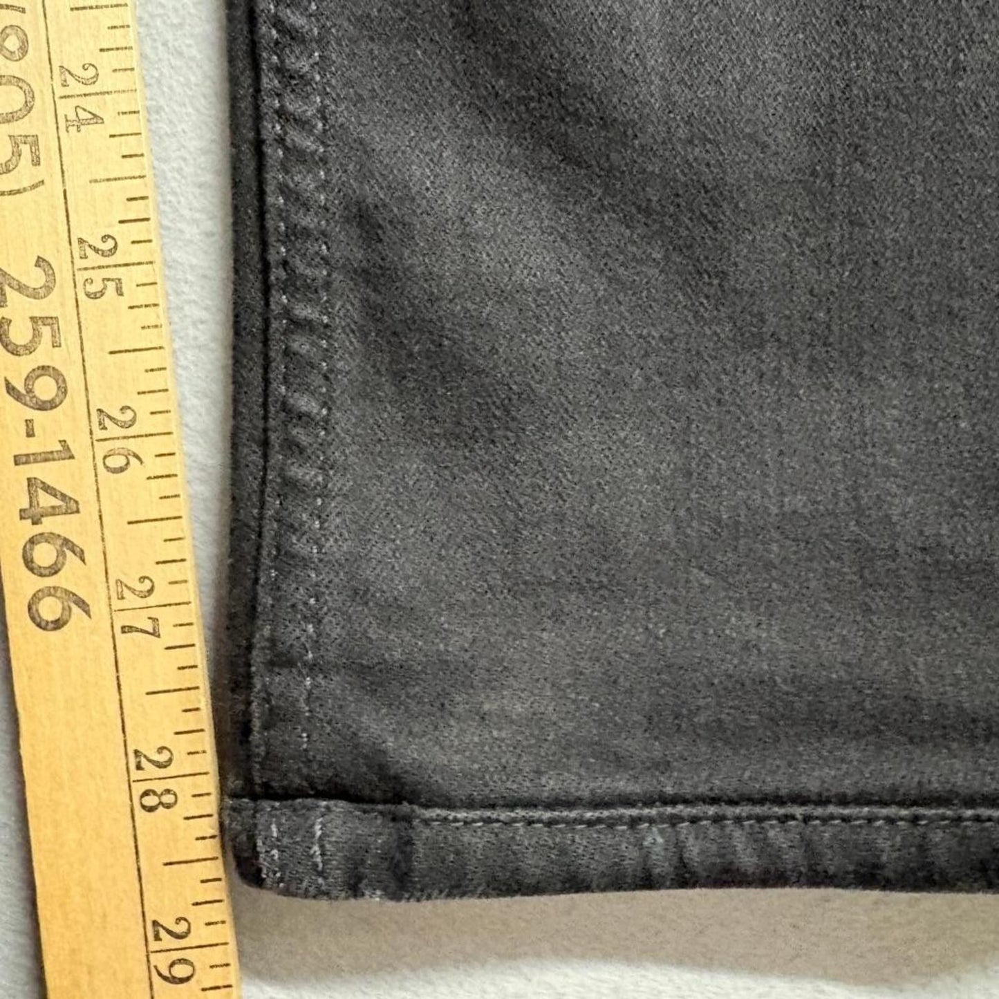 7 For All Mankind Slim Jeans Mens Size 30 Black Denim Pants Fits Like 29x29