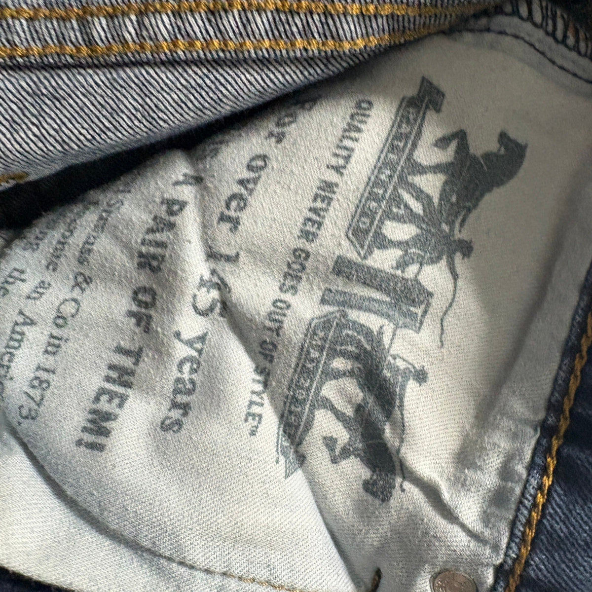 Levis 511 Slim Fit Jeans Mens W29 L32 Dark Blue Denim Straight Leg Pants