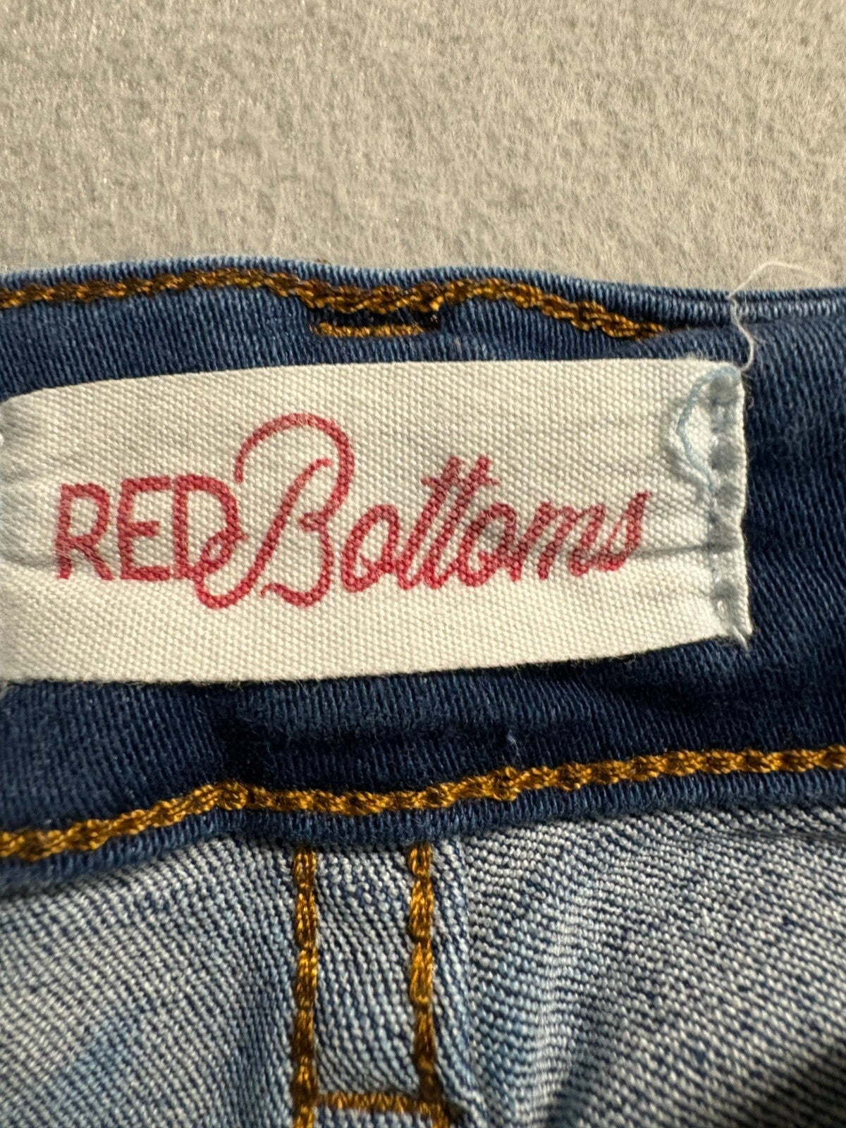 RED Bottoms Womens Jeans Size 9/29 Blue Skinny Stretch Denim Ankle Medium Wash