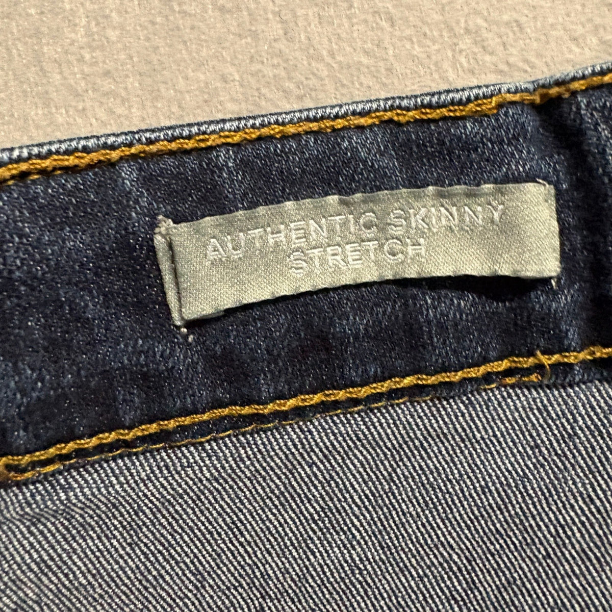 Lucky Brand Authentic Skinny Stretch Jeans Boys Size 14 Dark Wash Denim
