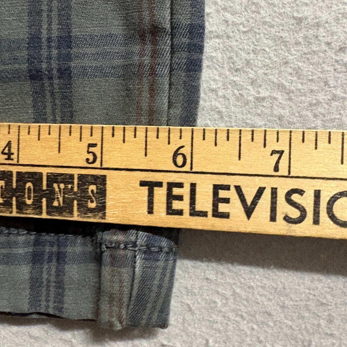 Pilcro and the Letterpress Plaid Pants Size 26 Gray Cotton Stretch Chino Cords