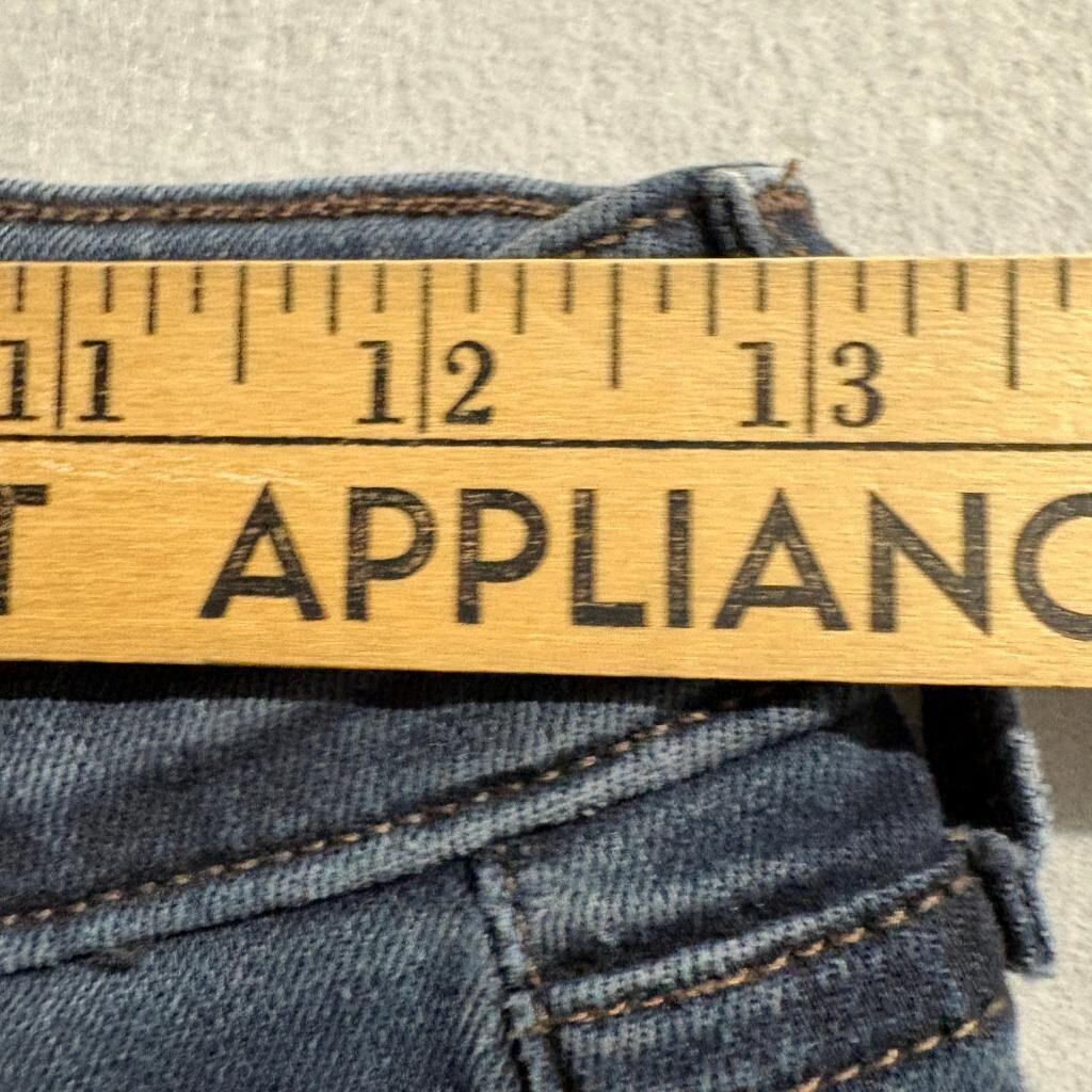 Veronica Beard Carly Kick Flare Jeans Womens 26 Blue High Rise Crop Denim