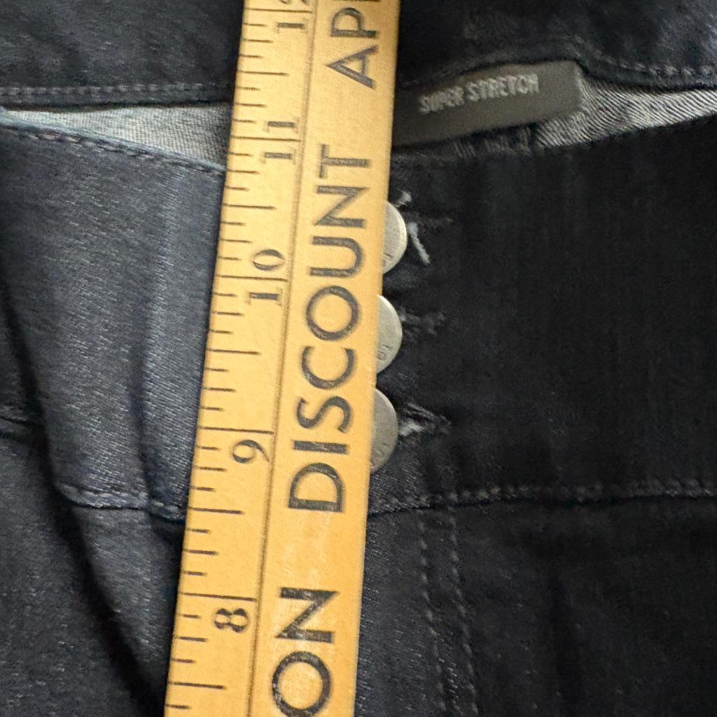 Torrid Jeggings Womens 22R Black Super Stretch Denim Skinny Jeans Plus Size 22