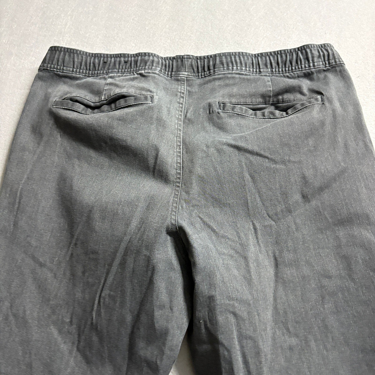 Empyre Creager Jogger Pants Mens XL Gray Cotton Blend Stretch Elastic Waist