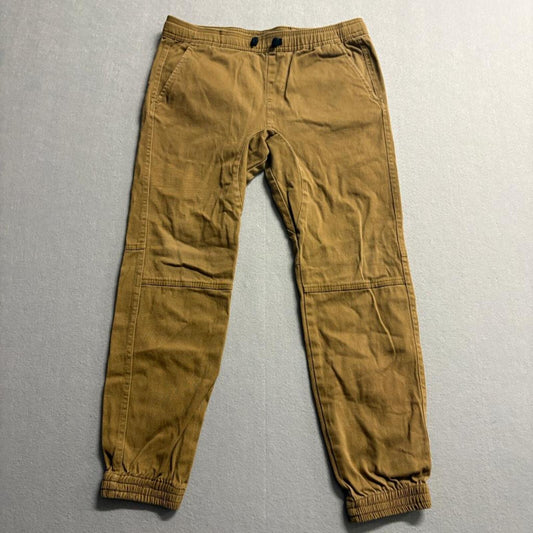 Brooklyn Cloth The Jogger Mens Large Brown Cotton Stretch Twill Jogger Pants
