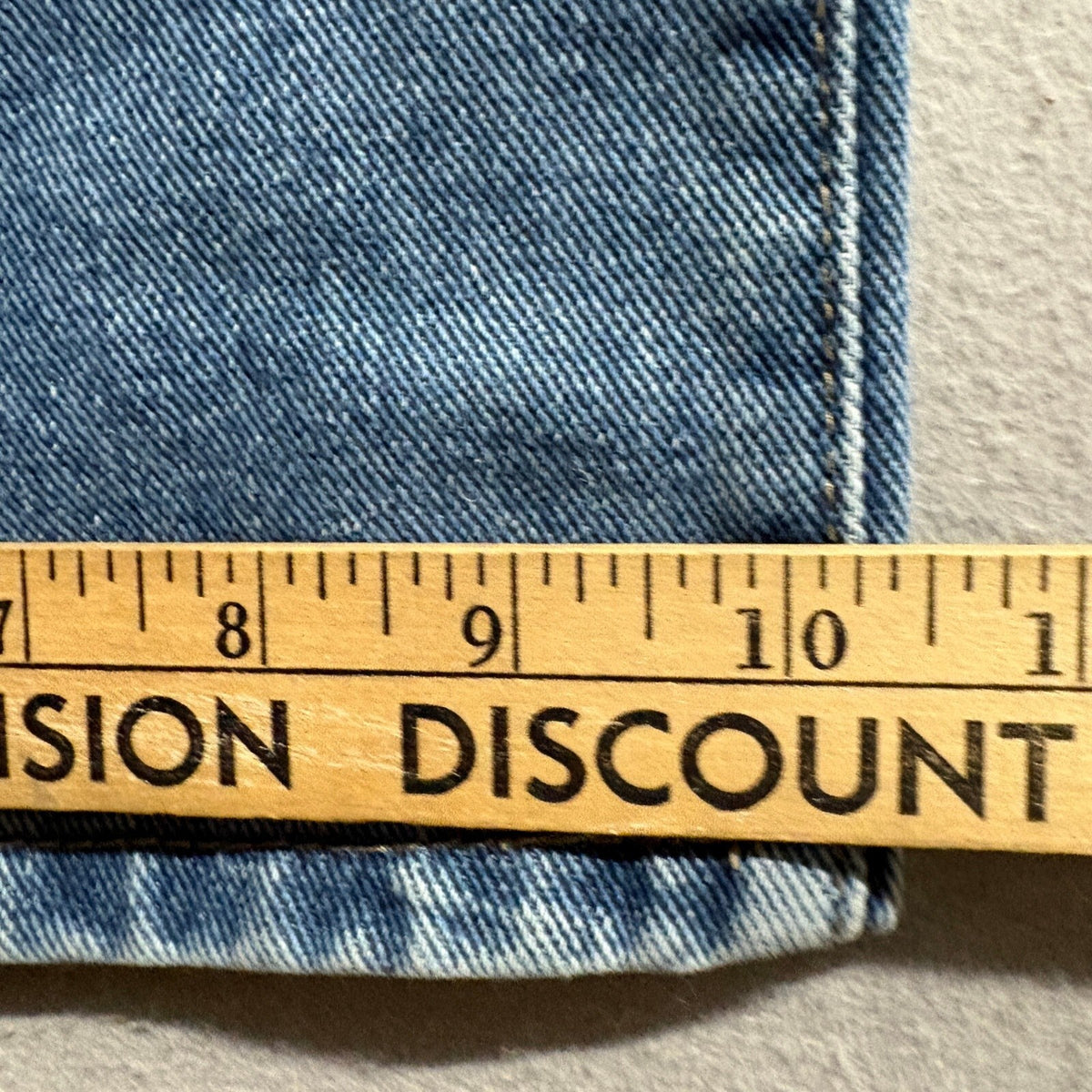 TRTR Wide Leg Jeans Womens Size 0 Blue Denim High Rise Distressed Hem Y2K