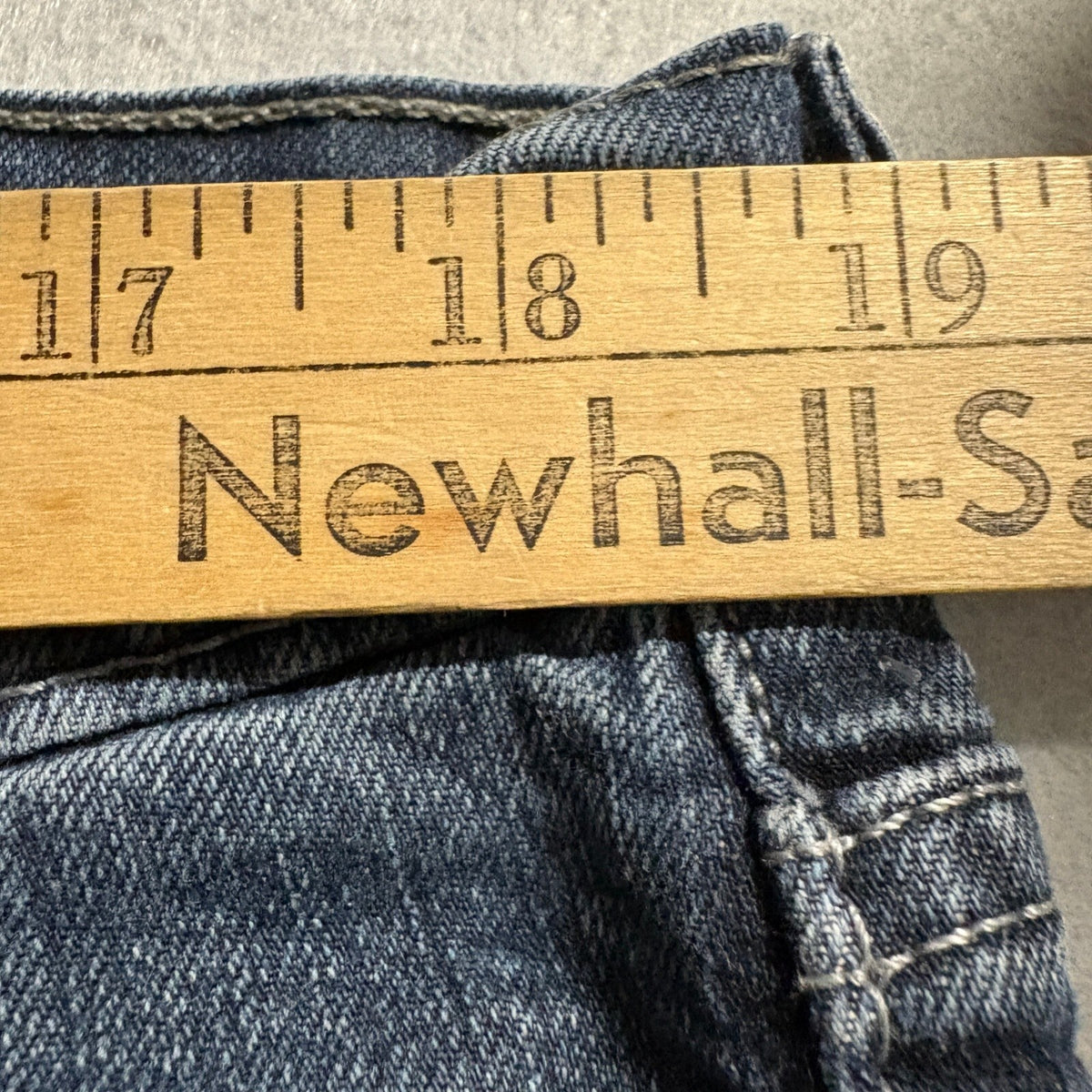 Levi's 505 Regular Fit Jeans Mens 38x32 Dark Wash Blue Stretch Denim Pants