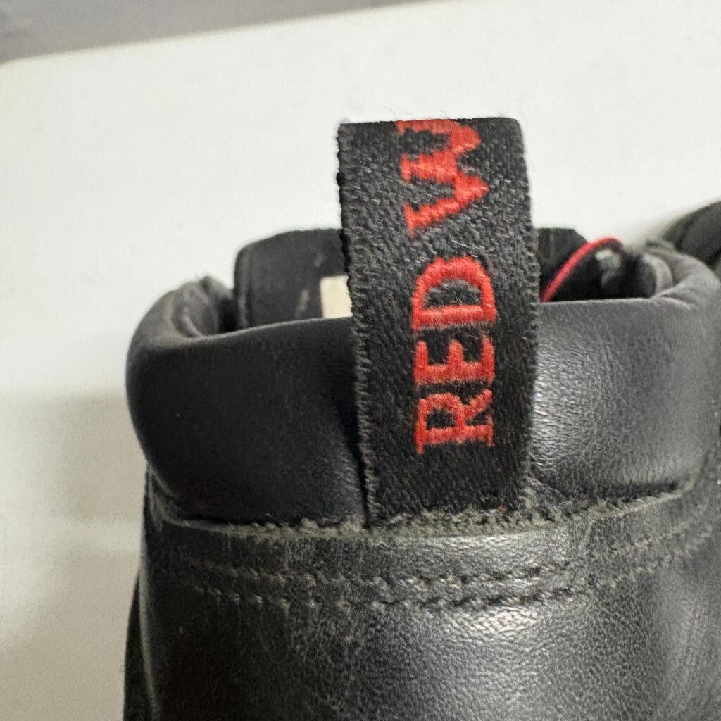 Red Wing 2411 Mens 9 EE Black Leather Waterproof Safety Toe Work Boots Made in