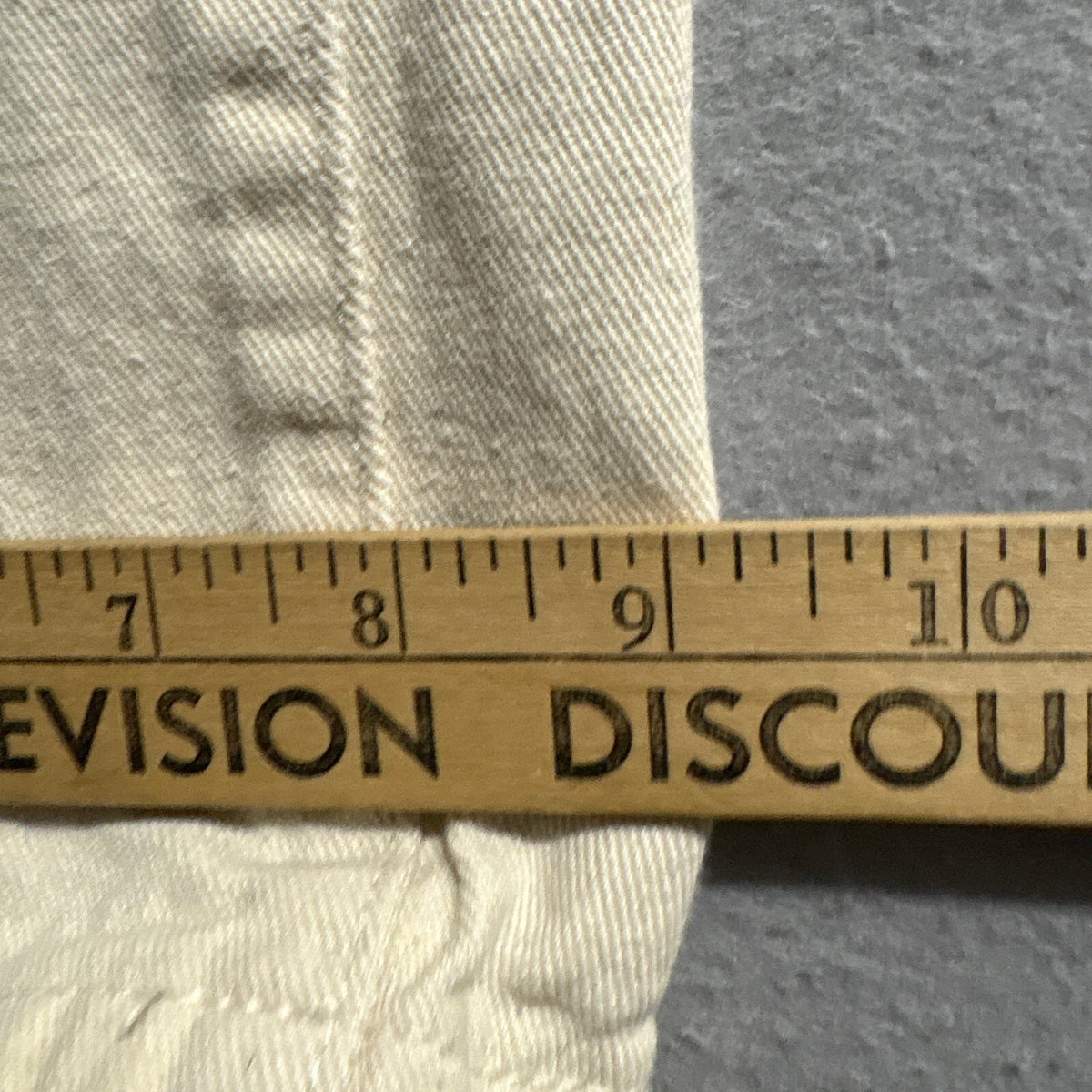 Cider Womens Wide Leg Jeans Beige Tan Denim High Rise Size XS 24 Inseam 23.5