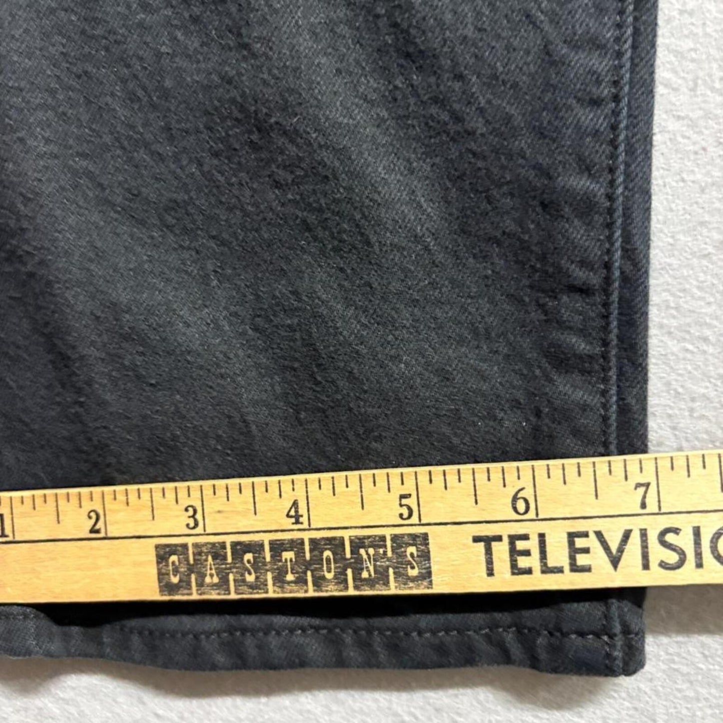 Levis Premium Wedgie Straight Jeans Womens 27x28 Black Denim High Rise Pants