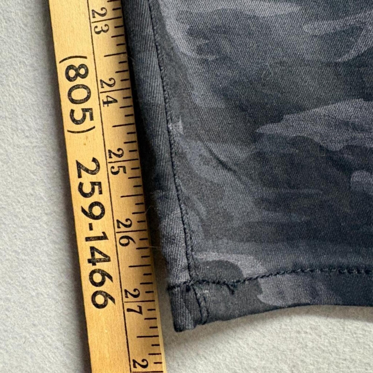 Vanilla Star Womens Camo Pull On Skinny Pants Size 18 Gray Camouflage Stretch