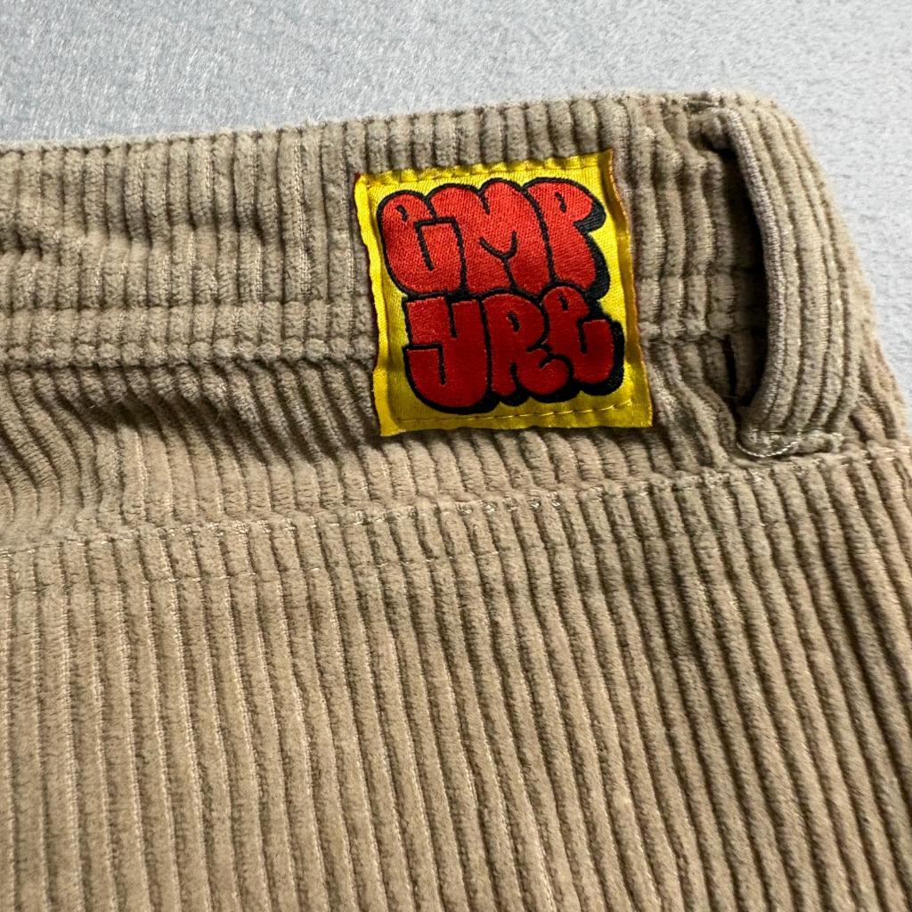 Empyre Corduroy Pants Womens 34 Brown Tan Skate Loose Fit Cord Pants