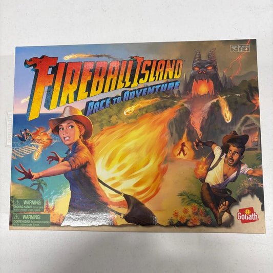 Fireball Island Race to Adventure Board Game Goliath Restoration Games Complete