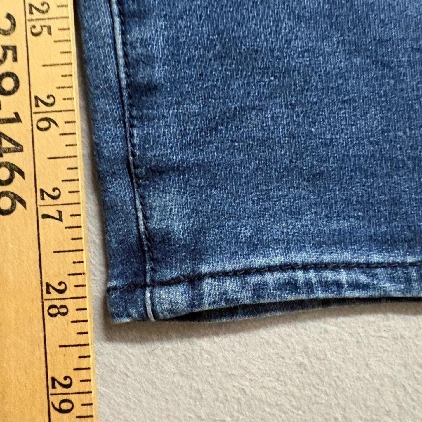 American Eagle Stretch Jegging Jeans Womens Size 0 Regular Blue Denim Low Rise