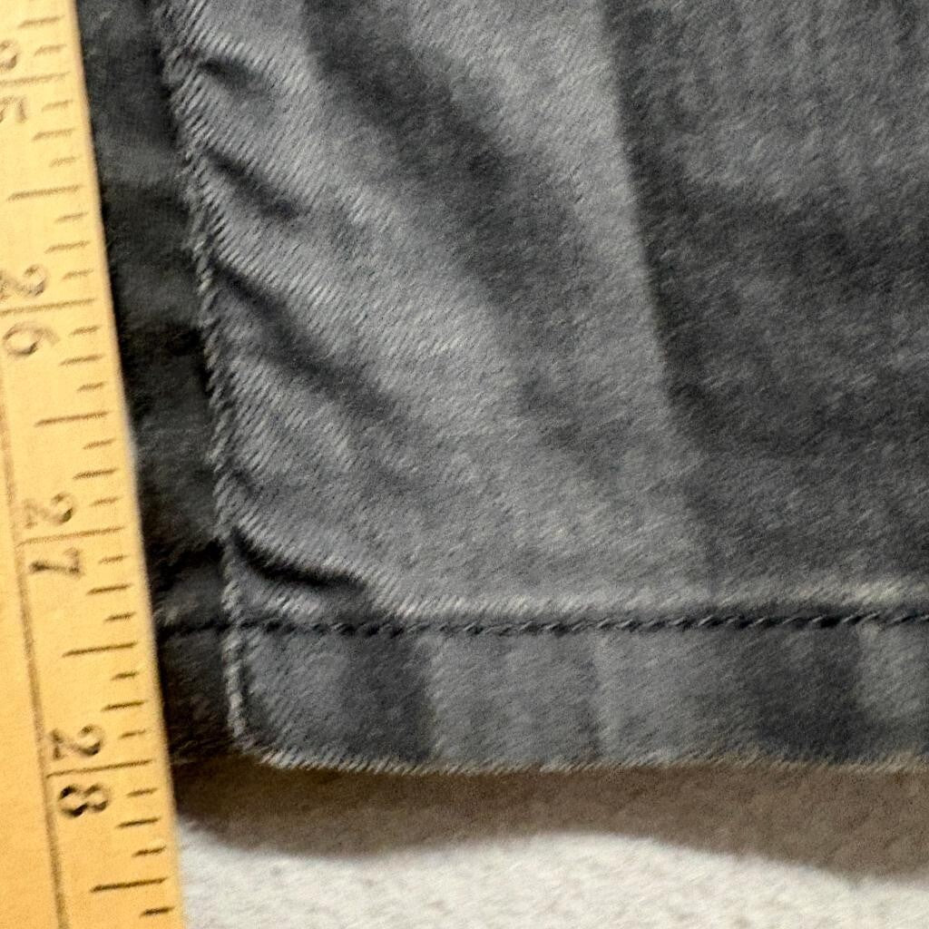 Guess 1981 Womens Coated Moto Skinny Jeans Size 25 Gray Zipper Pockets Ankle Zip