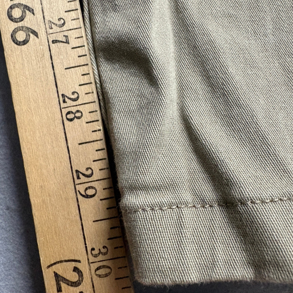 Dickies Girl Chino Pants Womens 0/24 Khaki Beige Stretch Slim Straight Workwear