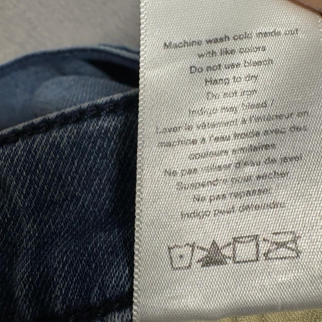 Rag & Bone Fit 2 Slim Jeans Mens 30x32 Blue Denim Made in Turkey