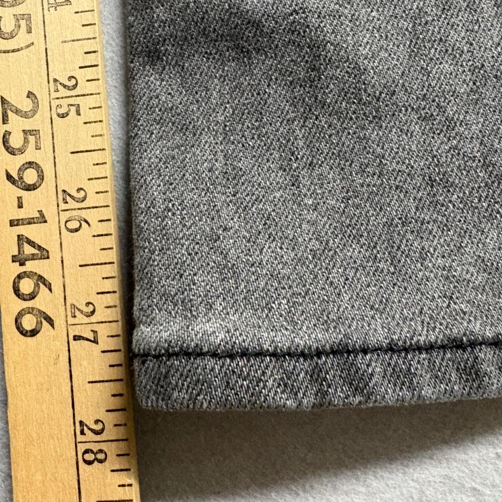 S.O.N.G. Street Jean Womens Size 15/32 Gray High Rise Wide Leg Denim Jeans