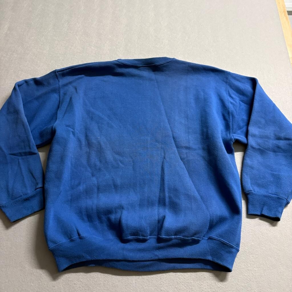 Vintage Los Angeles Clippers Logo 7 Sweatshirt Mens XL Blue NBA Crewneck USA