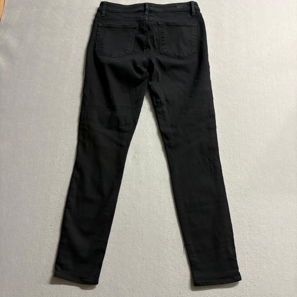 Paige Verdugo Ultra Skinny Jeans Womens 29 Black Stretch Denim Pants