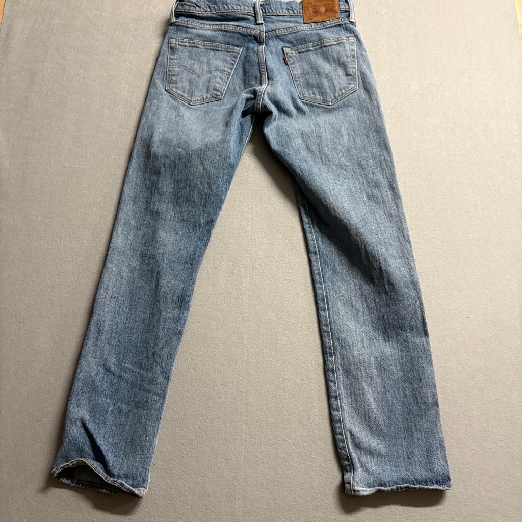 Levis 511 Slim Jeans Mens 31x32 White Oak Cone Denim Blue Stretch Pants