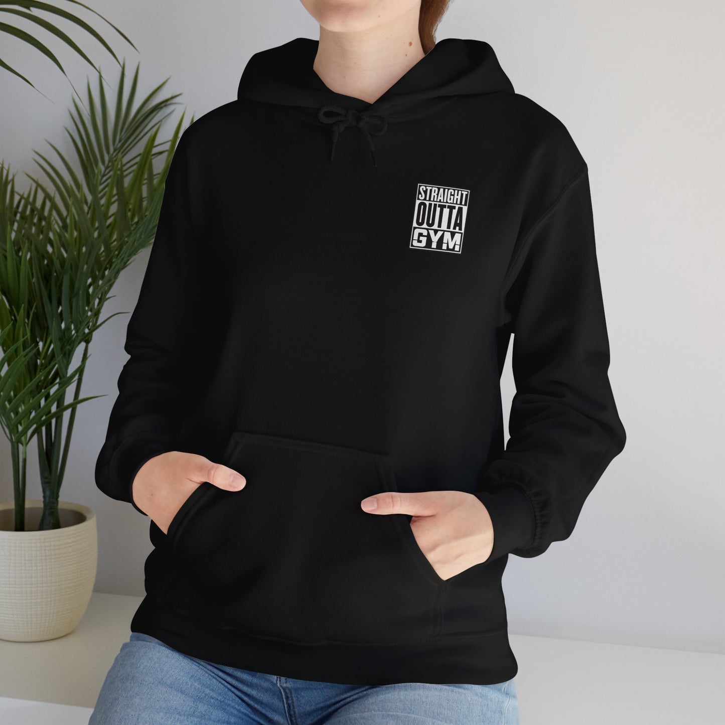 Straight Outta Gym Unisex Heavy Blend Hooded Sweatshirt