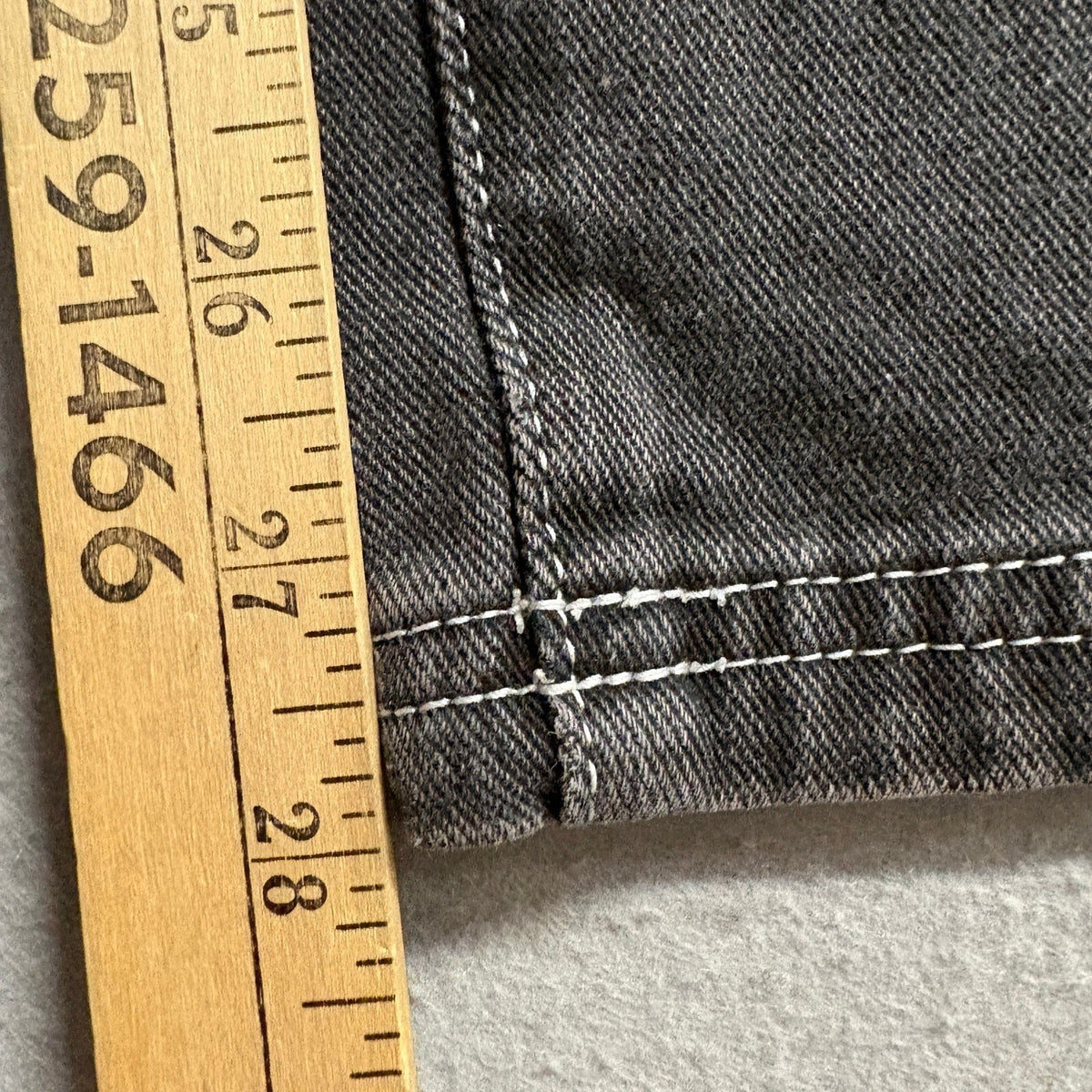 NVFelix Wide Leg Jeans Womens Medium Black Acid Wash High Rise Denim