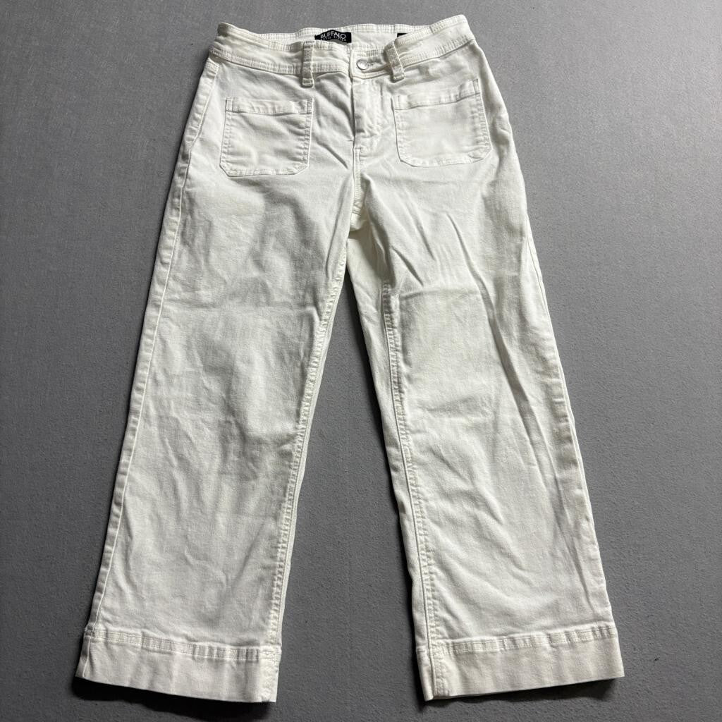 Buffalo David Bitton Brigette High Rise Soft Stretch Crop Pants Womens 6/28