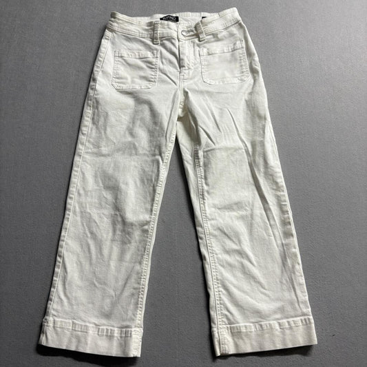 Buffalo David Bitton Brigette High Rise Soft Stretch Crop Pants Womens 6/28